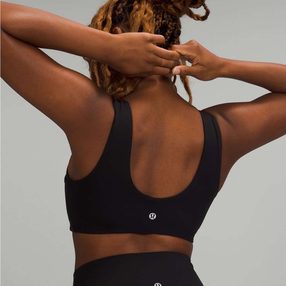 Lululemon Nulu Cross-Front yoga Bra - Black - Picture 2 of 5